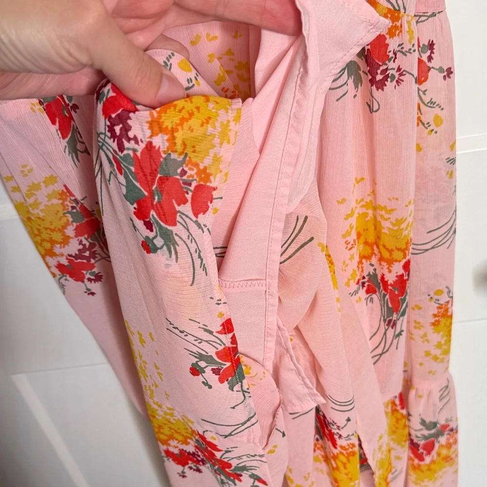 JCrew Mercantile NWT Floral‎ Tiered Maxi Dress - Size 0